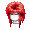 Red Yamanba Wig - virtual item (Wanted)