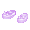 Gentle Lavender Sweet Lace Mary-Janes - virtual item (Questing)
