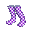 Purple Checkered Stockings - virtual item