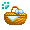 [Animal] Blue n' Gold Picnic Basket - virtual item (Wanted)