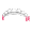 Meido Ruffled Pink Headband