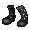Glittering Coal Carnival Boots - virtual item (Wanted)