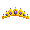 Secret Homecoming Tiara with Amethysts
