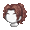 Girl's Wavy Curls Brown (Dark) - virtual item (questing)