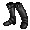Coal Black Thigh-High Boots - virtual item (wanted)