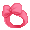 Big Pink Bow - virtual item (Questing)