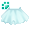 [Animal] Blue Princess Skirt - virtual item (Wanted)