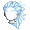 Guy's Dreadlocks Blue (Lite) - virtual item (Wanted)