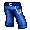 Blue Juvenile Delinquent Pants - virtual item (Questing)