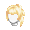 Girl's Layered Ponytail Blonde (Lite) - virtual item (questing)