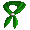 Green Serafuku Tie - virtual item (questing)