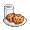 Plate of Cookies and Milk - virtual item (Bought)