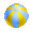 Blue & Yellow Beach Ball - virtual item