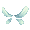 Tiny Wintermint Pixie Wings - virtual item (wanted)