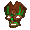 Green Paint Tiki Mask - virtual item