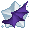 Astra: Mini Purple Flapping Devil Wings - virtual item (wanted)