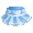 Light Blue Serafuku Skirt - virtual item (questing)