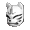 Monochrome Kitsune Mask - virtual item (Wanted)