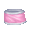 Pink Space Girl Transparent Skirt - virtual item