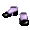 Dapper Gent's Light Lavender Spatted Shoes - virtual item (Wanted)