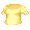 Yellow Lace-accented Shirt - virtual item (Questing)