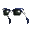 Navy Propped-up Shades - virtual item (Questing)