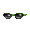 Green Sizzle Sunglasses - virtual item