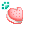 [Animal] Vanilla Heart-shaped Ice Cream Sandwich - virtual item