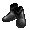 G-Team Ranger Black Boots - virtual item (Questing)