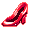 Ruby Slippers - virtual item (Questing)