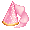 Pretty Princess Pink Hennin - virtual item