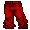 Slouchy Red Jeans - virtual item (Questing)