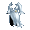 Ghostly White Mistress Dress - virtual item