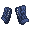 Cozy Knit Navy Gloves - virtual item (Wanted)