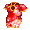 Red Peony Spicy Qipao - virtual item (Donated)