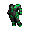 Green CyberGoth Suit - virtual item (Wanted)