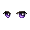 Breezy Eyes Purple - virtual item (questing)