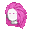 Girl's Braided Pink (Dark) - virtual item (questing)