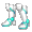 Blue Sci-fi Boots - virtual item (Wanted)
