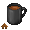 Black Mug of Cocoa
