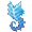 Aquamarine Seahorse Tail - virtual item (donated)