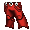 Crimson Red Space Cadet Leggings - virtual item