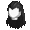 Girl's Ashrom Black (Dark) - virtual item (Questing)