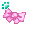 [Animal] Basic Pink Hairbow - virtual item