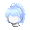 Girl's Loose-Tail Blue (Lite) - virtual item (questing)