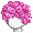 Girl's Moptop Pink (Dark) - virtual item (Questing)