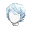 Guy's Wet Curl White (Dark) - virtual item (questing)