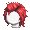 Guy's Edgy Hair Red - virtual item (questing)