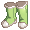 Green Farm Boots - virtual item (Questing)