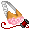 Strawberry Fortune Cookie Bag - virtual item (Questing)